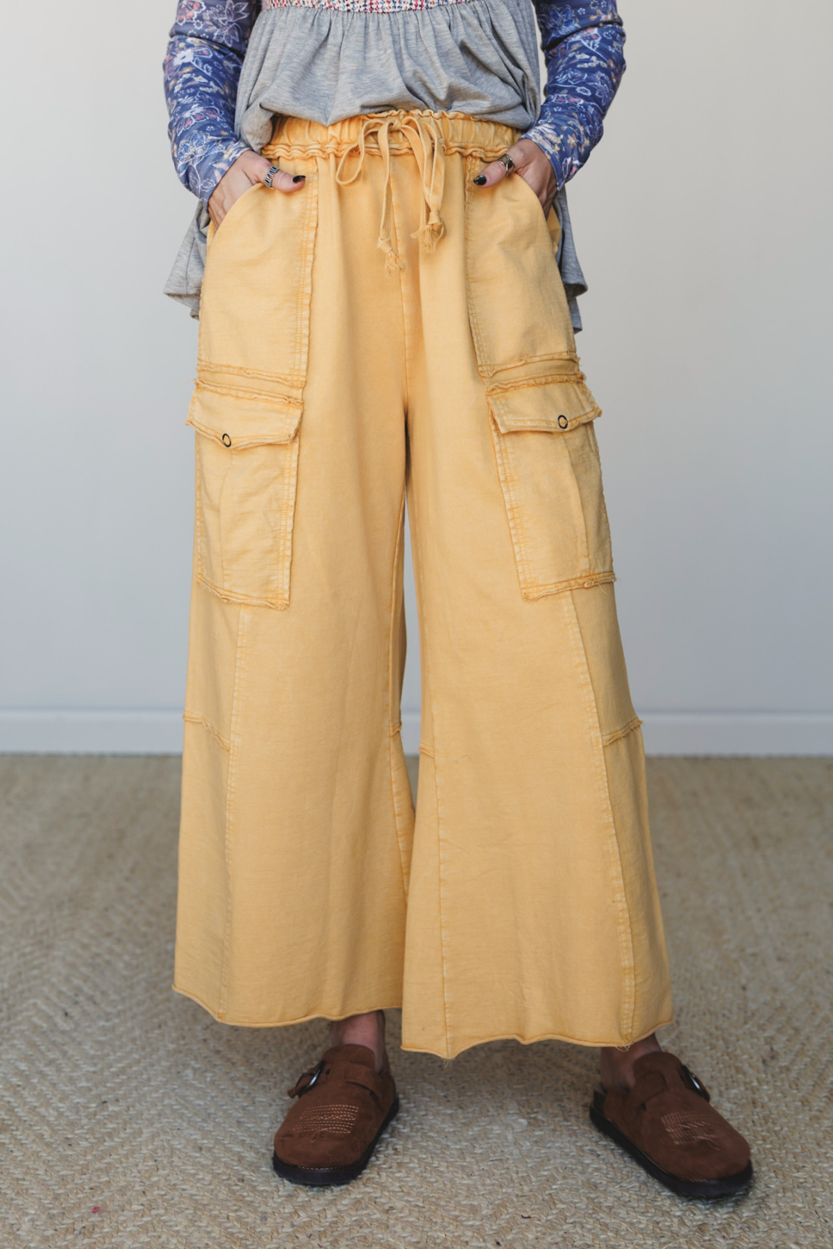 Shop Game On Cargo Wide Leg Pant >