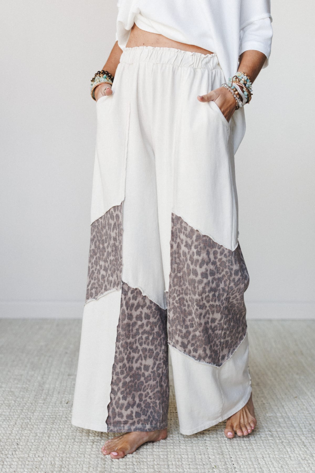 Shop Printed Spirit Wide Leg Pants >