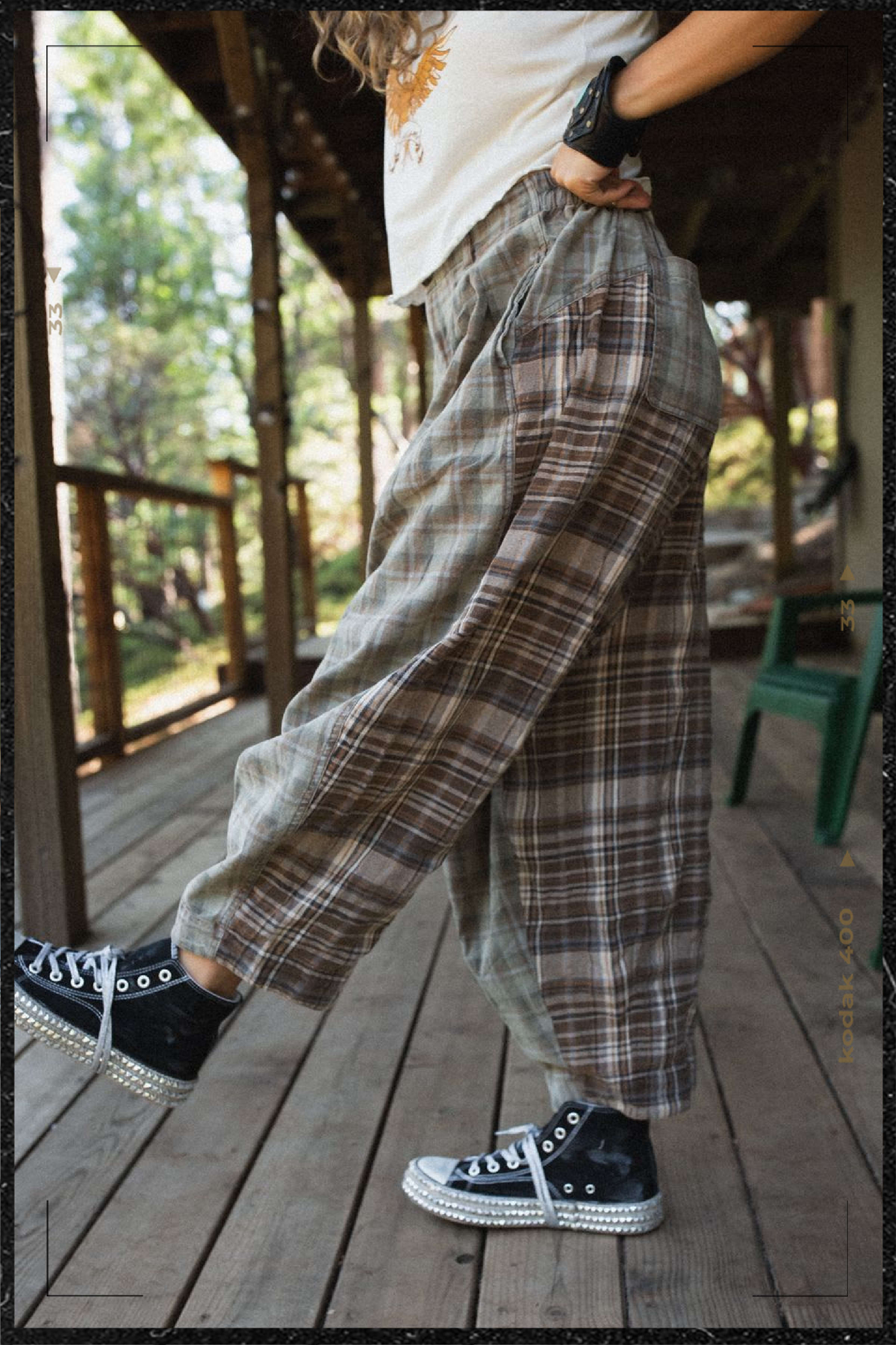 Shop Mystic Plaid Wide Leg Pant >