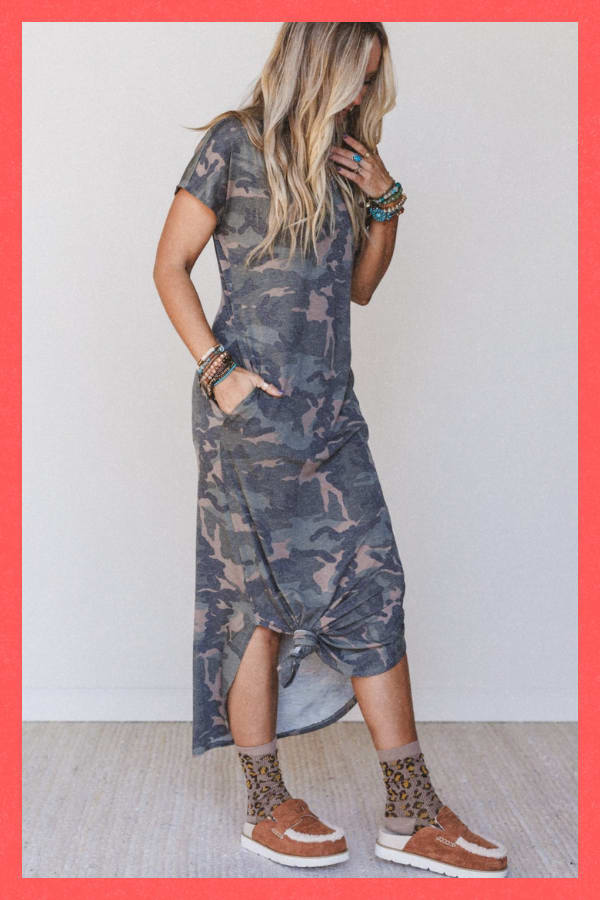 Shop Call it Comfort Tee Dress >