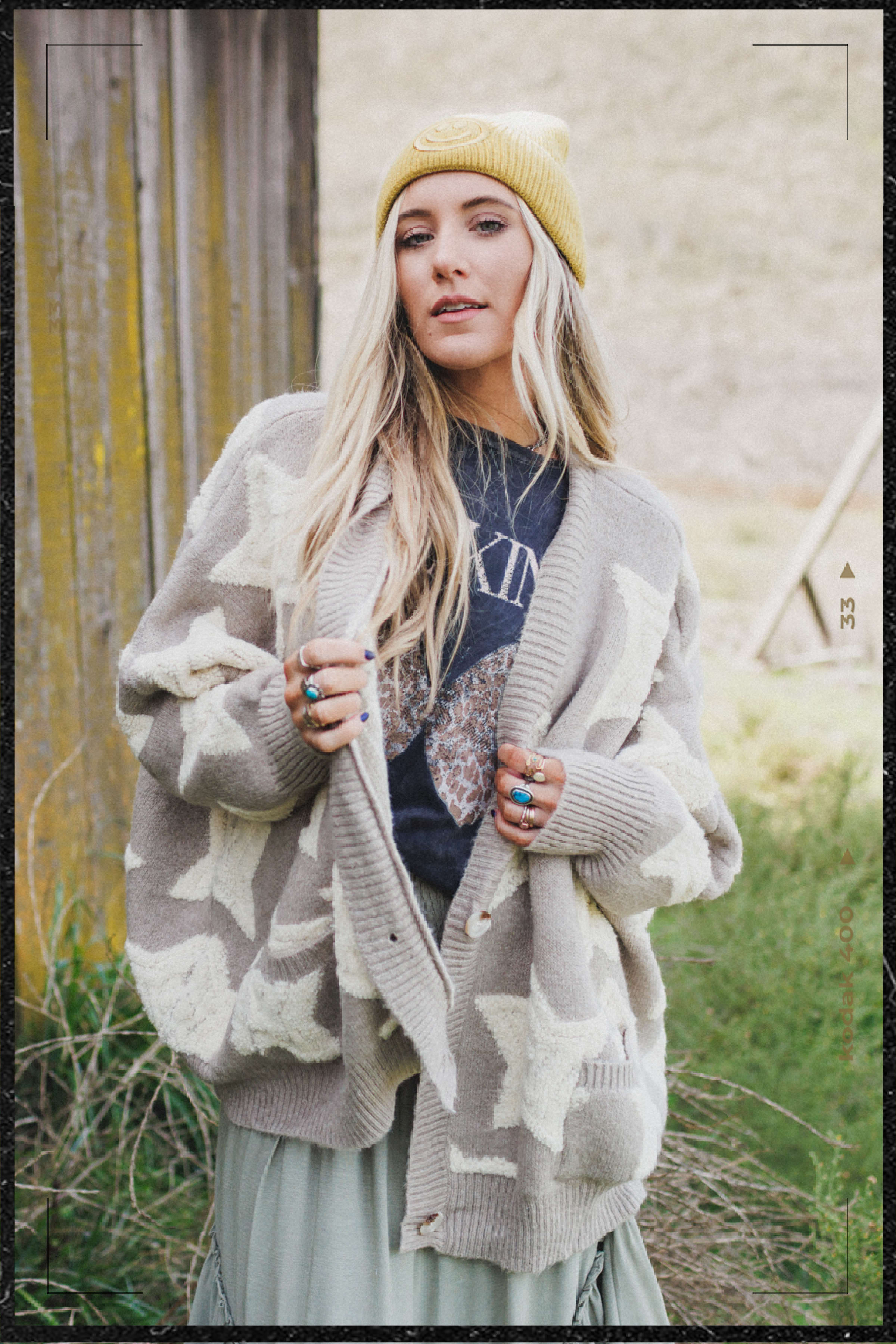 Shop Wrapped In Stars Oversized Cardigan >