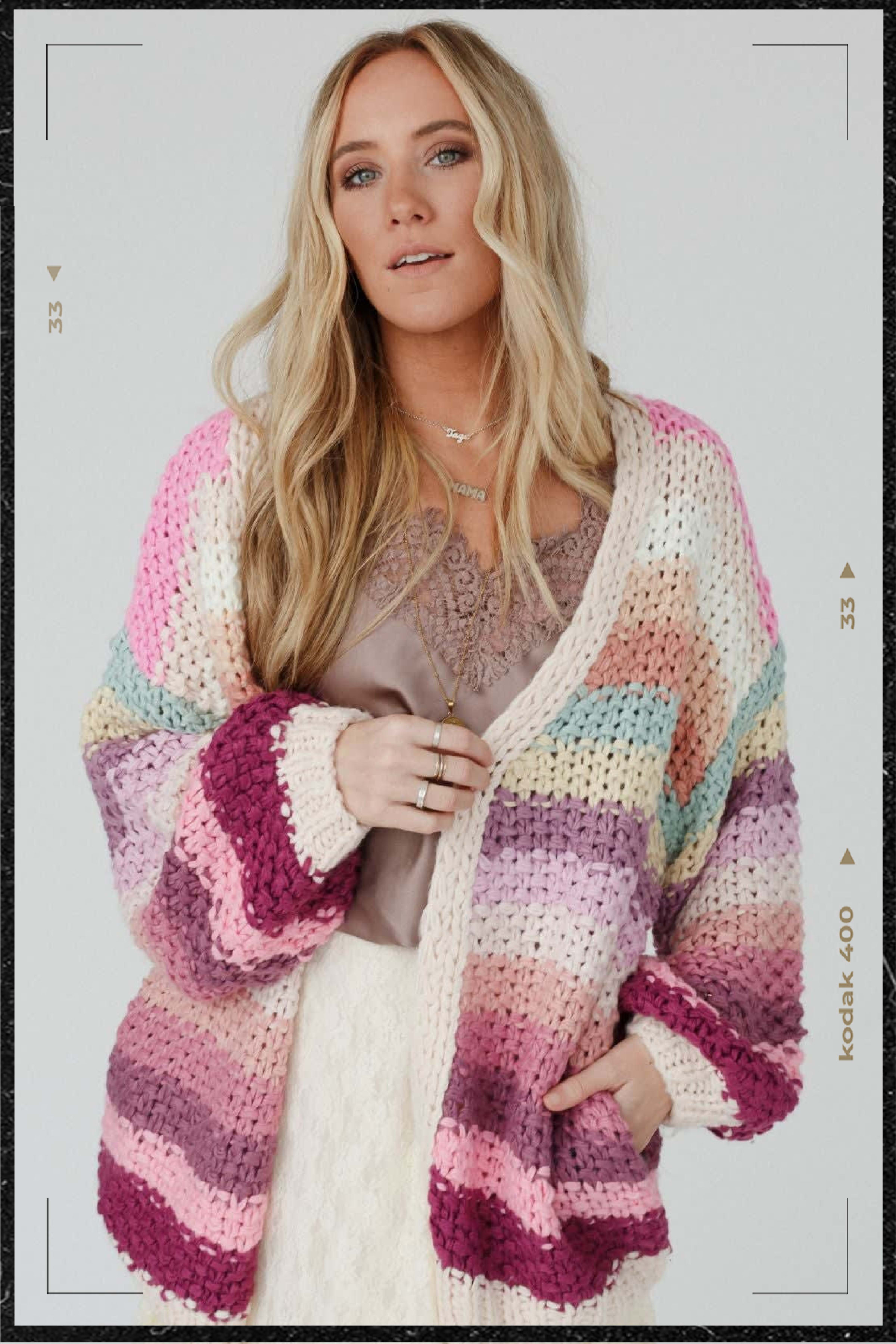 Shop Wrapped Up in Color Knit Cardigan >