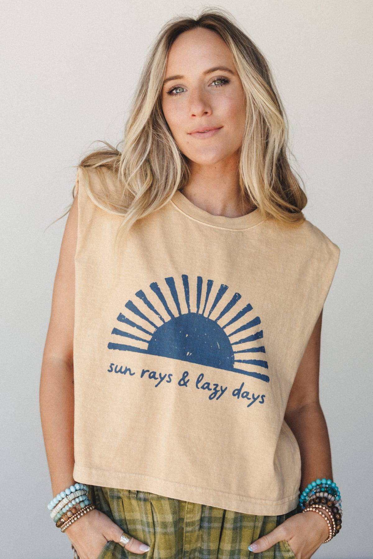 Shop The Nest Sun Rays And Lazy Days Tank >