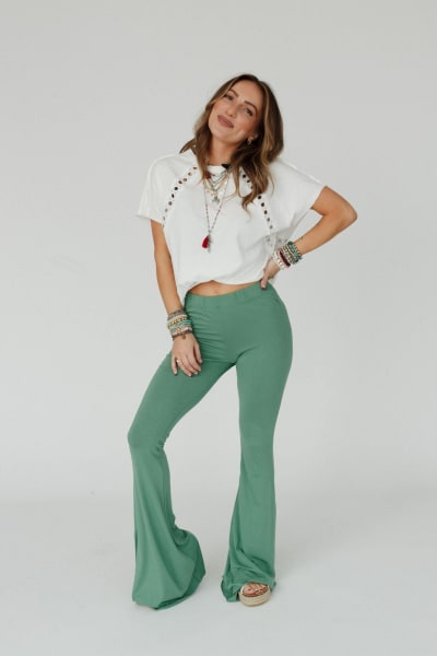 Bell Bottom Jeans  Bell Bottoms + Flare Jeans by Three Bird Nest