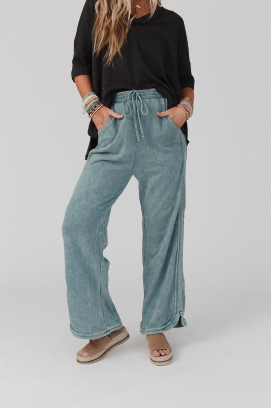 Comfy wide leg trousers Clearance