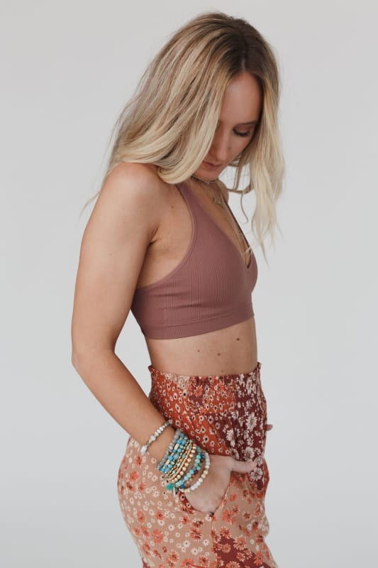Seamless Front Lace Racerback Bralette – VacationGrabs