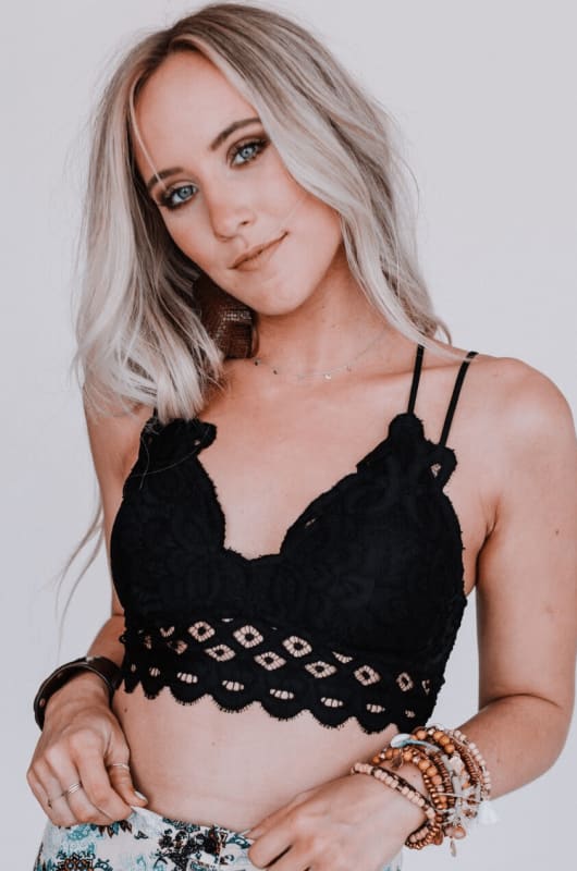 Aranza lace bralette clearance maxi dress