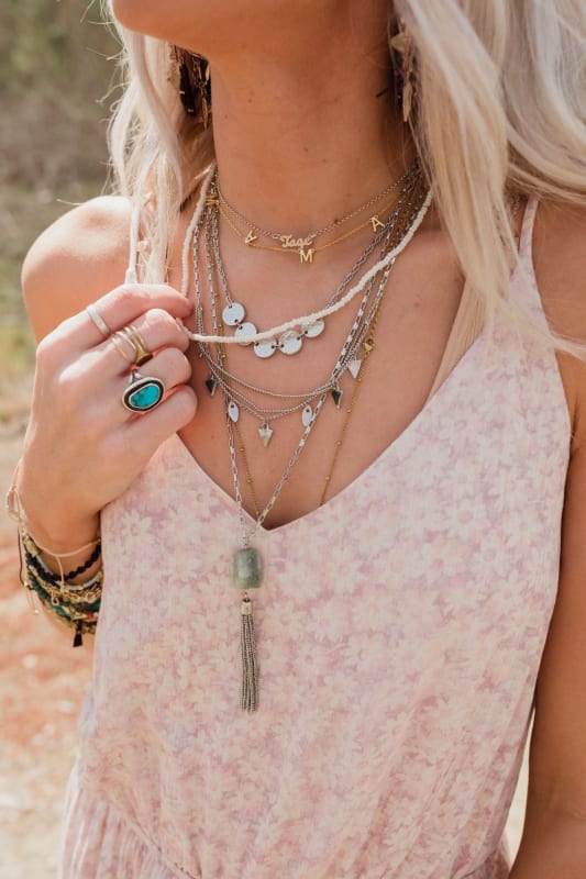 AMAZE Your Friends With This Boho Necklace Tutorial - Living a Real Life